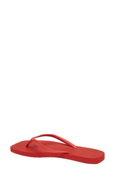 Brizza Flip Flop In Red