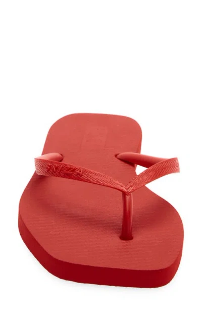 Brizza Flip Flop In Red