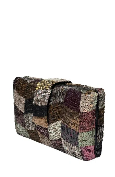 Simitri Zigzag Clutch In Multi