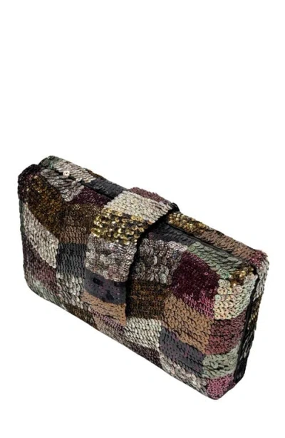 Simitri Zigzag Clutch In Multi