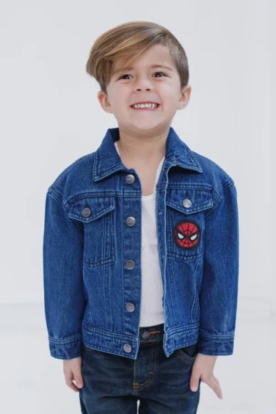 Marvel Spider-man Denim Jacket In Blue