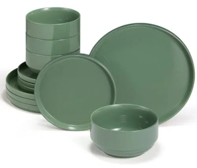Kook Kitchenware Cambridge Classics Dinnerware Set In Green