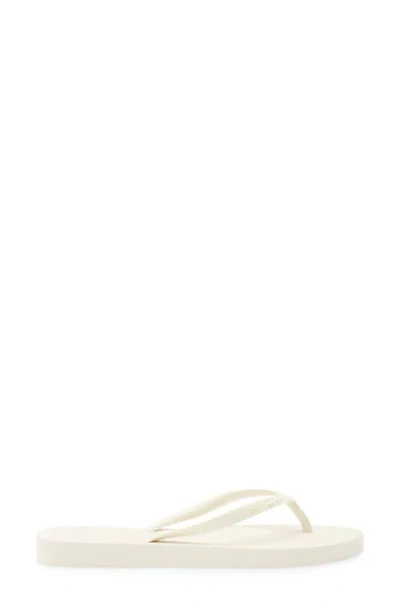 Brizza Flip Flop In White