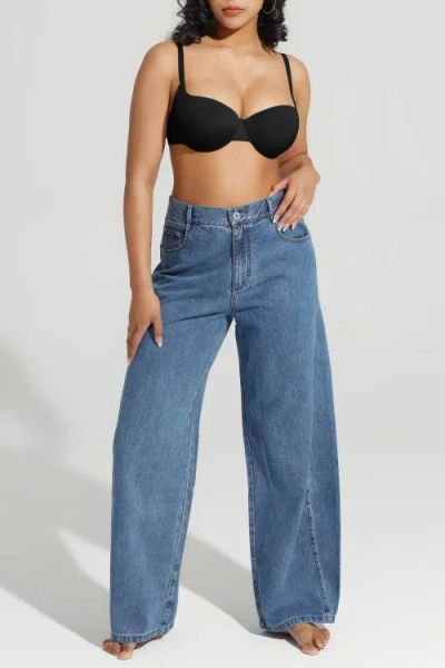 Popilush Balconette Underwire Push-up Bra In Black