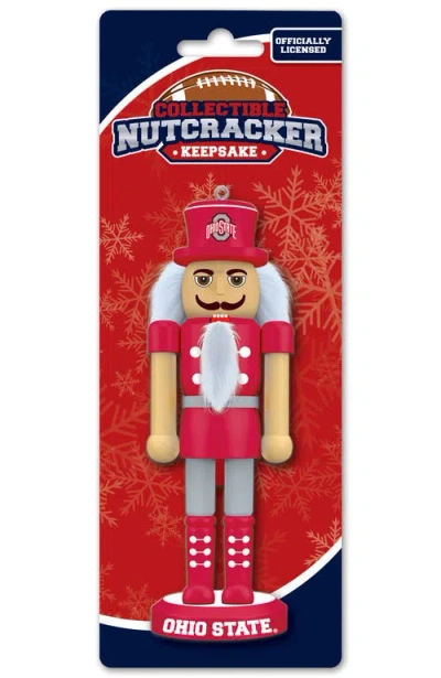 Masterpieces Ohio State Buckeyes Keepsake Nutcracker In Multi