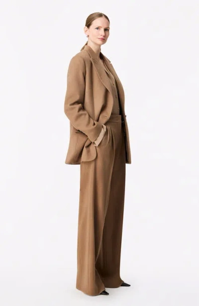 Another Tomorrow Tailored Cashmere Jacket In Multi