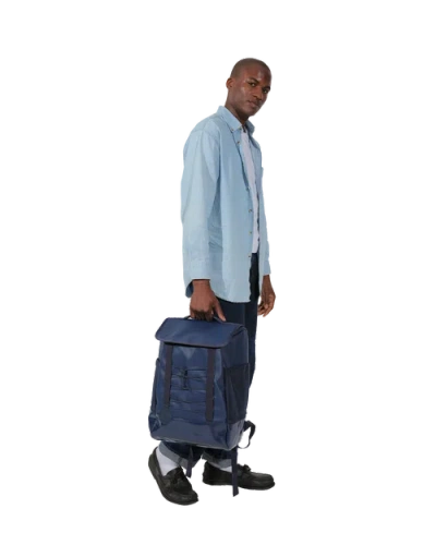 Baboon To The Moon Utility Backpack In Blue