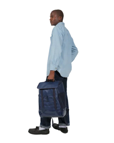 Baboon To The Moon Utility Backpack In Blue