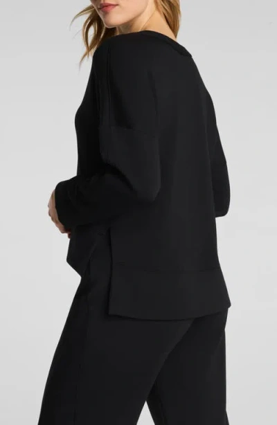 Spanx ® Airessentials Button Front Cardigan In Black