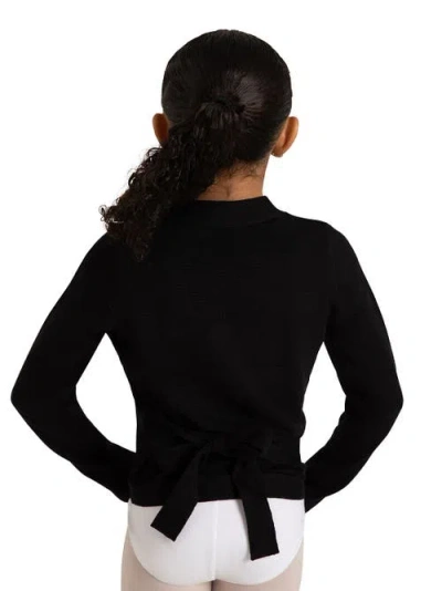 Capezio Wrap Sweater In White