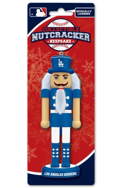 Masterpieces Los Angeles Dodgers Keepsake Nutcracker In Multi