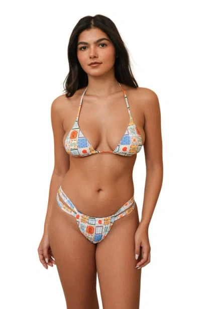 Dippin Daisys Serenade Cheeky Bikini Bottom In Multi