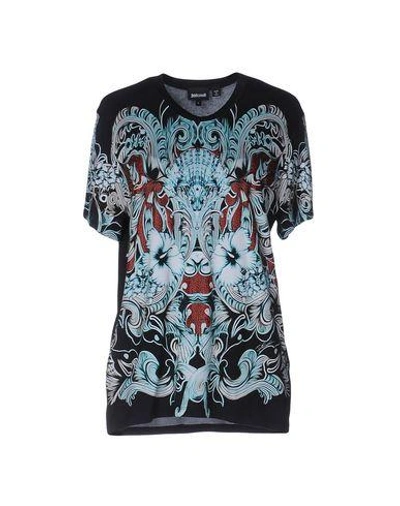 Just Cavalli T-shirt In Black