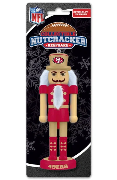 Masterpieces San Francisco 49ers Keepsake Nutcracker In Multi