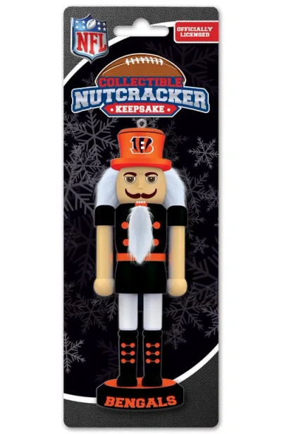 Masterpieces Cincinnati Bengals Keepsake Nutcracker In Multi