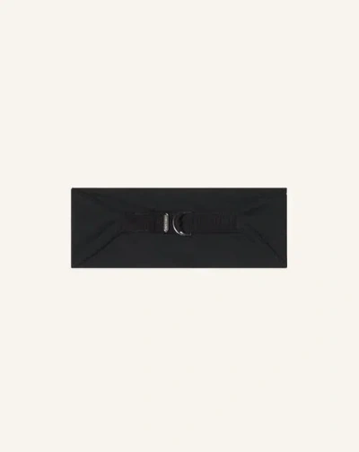 Lanvin Grosgrain Headband In Gray
