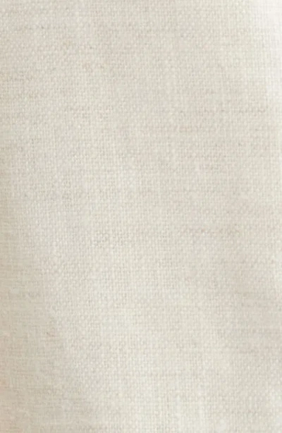 Mango Linen Jacket In White