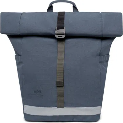 Lefrik Lars Roll Backpack In Gray