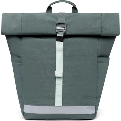Lefrik Lars Roll Backpack In Green