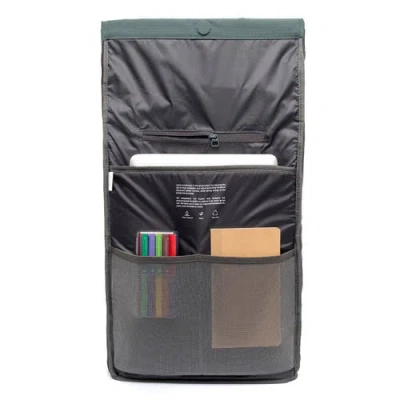 Lefrik Lars Roll Backpack In Green
