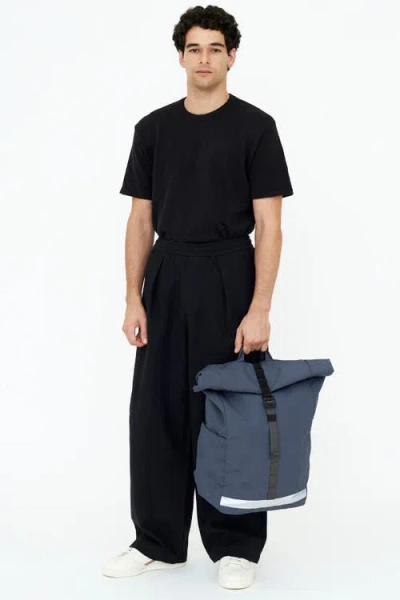Lefrik Lars Roll Backpack In Gray