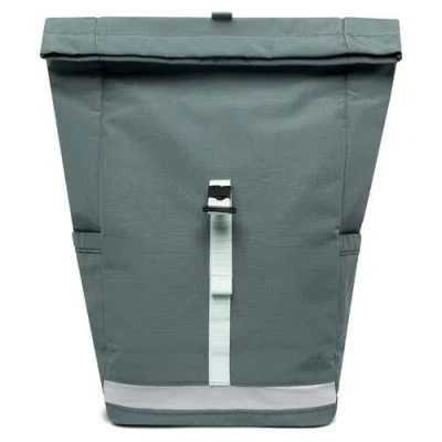 Lefrik Lars Roll Backpack In Green