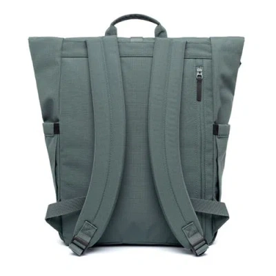 Lefrik Lars Roll Backpack In Green