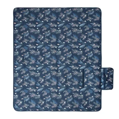 Mountain Warehouse Patterned Picnic Mat In Blue