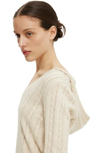 Cotton:on Cotton V Neck Pullover In Neutral