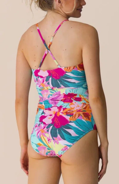 Nani Ruched One Piece In Multi