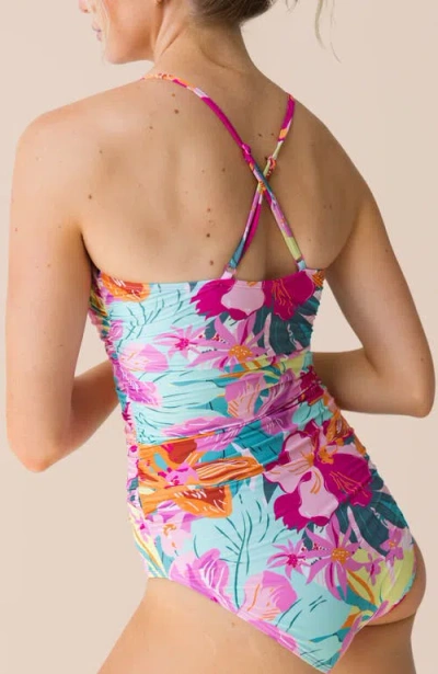 Nani Ruched One Piece In Multi