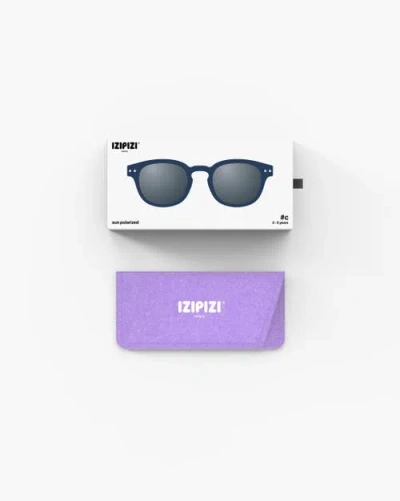 Izipizi #c Navy Blue Polarized In Blue