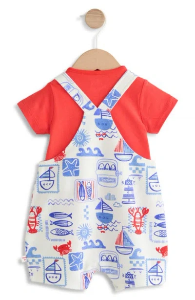 Next Nautical Romper & Bodysuit Set In Multi