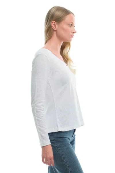 Wilt Deep-v Slim Tee In White