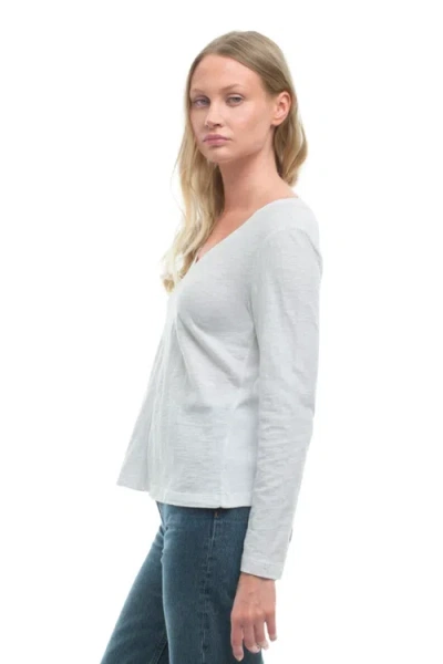 Wilt Deep-v Slim Tee In White