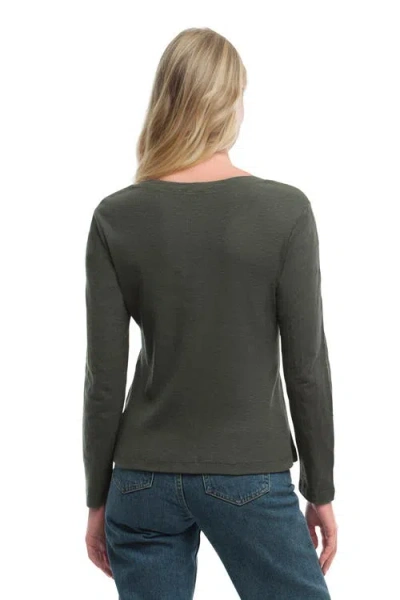 Wilt Deep-v Slim Tee In Blue