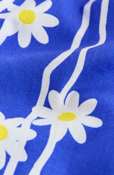 Next Daisy Print Playsuit In Blue