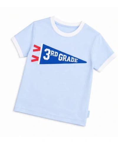Bits & Bows 3rd Grade Crewneck T-shirt In Blue