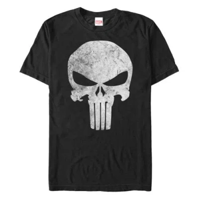 Marvel Punisher Distressed Skull Logo Graphic T-shirt In Multi