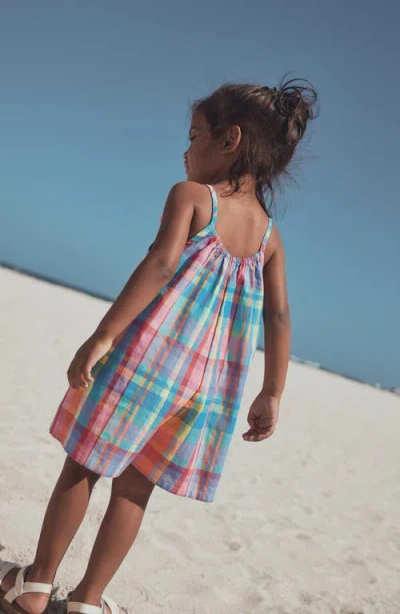 Next Madras Plaid Playsuit In Multi