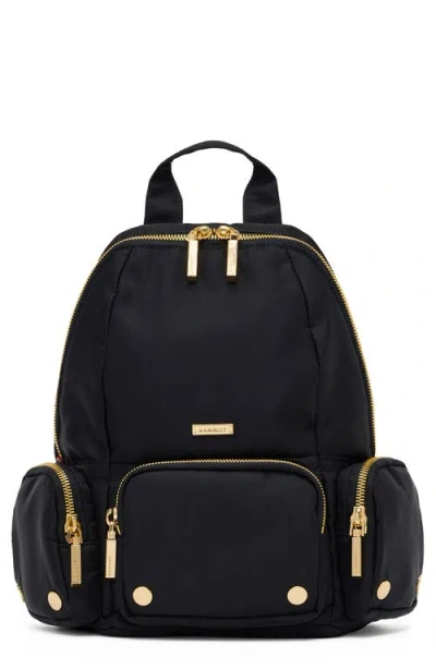 Hammitt Hunter Medium Nylon Cargo Backpack In Black