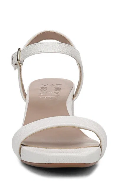 Naturalizer Izzy Ankle Strap Sandal In White