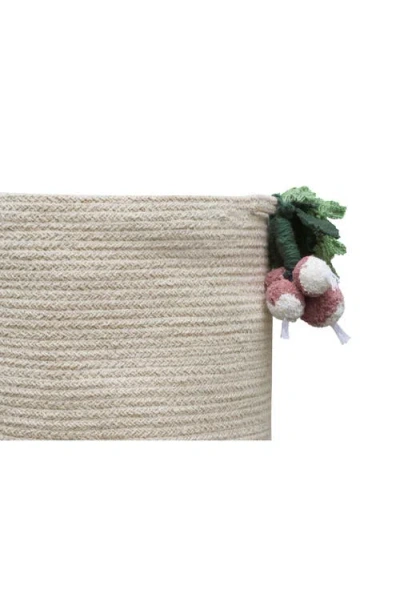 Lorena Canals Veggies Basket In Neutral