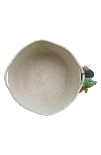 Lorena Canals Veggies Basket In Neutral