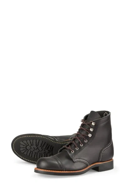 Red Wing Iron Ranger Boot In Black