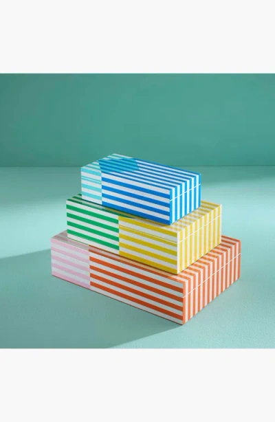 Jonathan Adler Copenhagen Lacquer Box In Multi