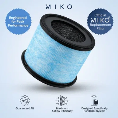 Miko True Hepa Air Filter Replacement In Blue