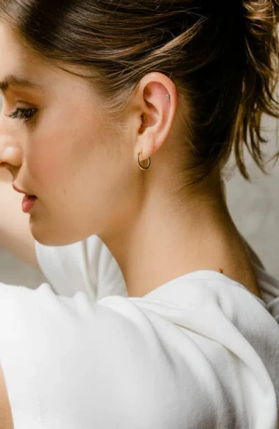 Able Celine Hoops In Gold