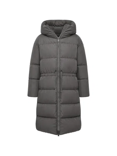 Bacon Cloud Giant Quilted Down Coat In Gray