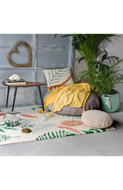 Lorena Canals Botanical Rug In Multi